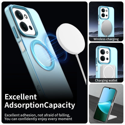 Θήκη MagSafe για Xiaomi Poco C85 4G / Redmi 15C 5G / 15C 4G, Techsuit, CandyCase, Μπλε