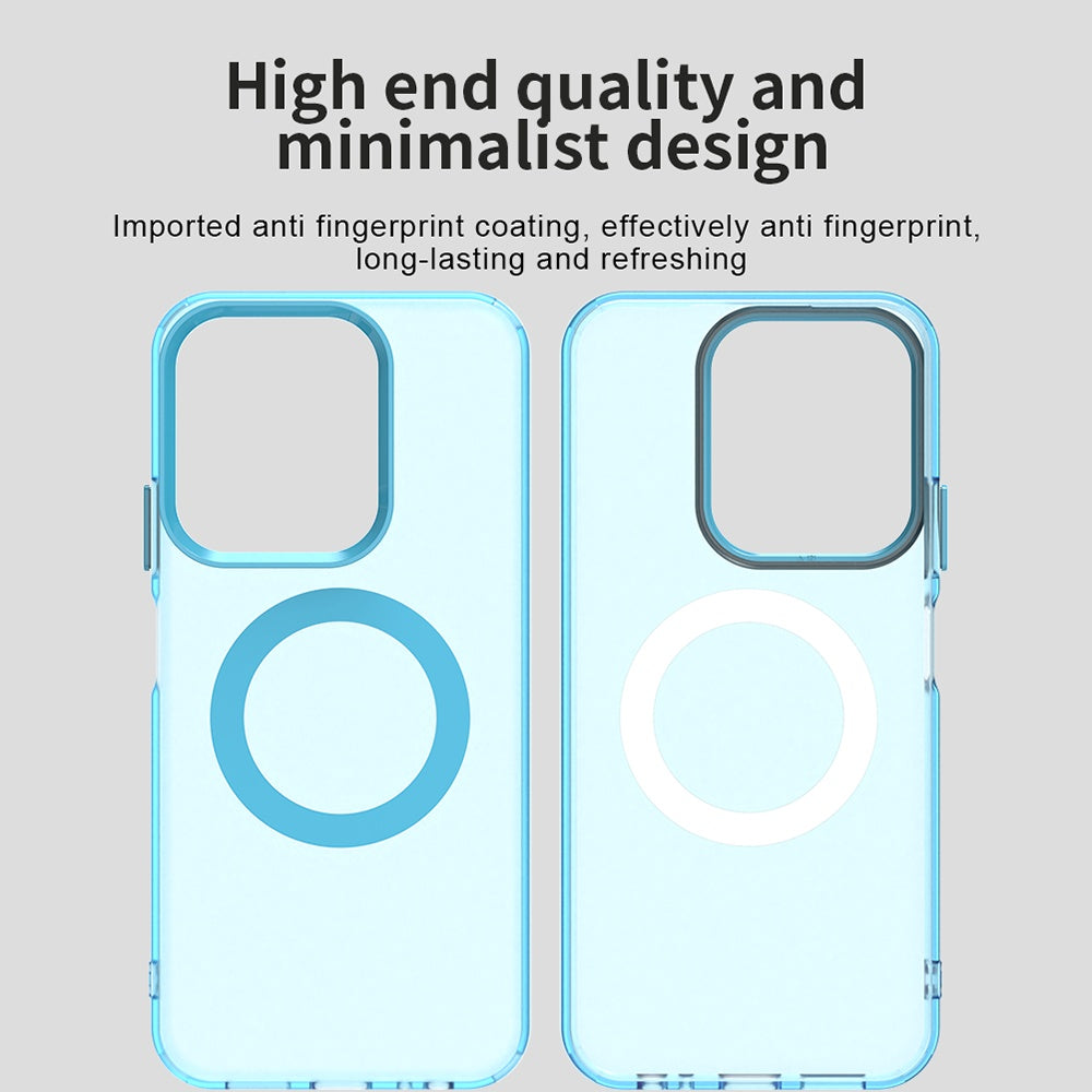 Θήκη MagSafe για Xiaomi Poco C85 4G / Redmi 15C 5G / 15C 4G, Techsuit, CandyCase, Μπλε
