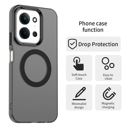 Θήκη MagSafe για Xiaomi Poco C85 4G / Redmi 15C 5G / 15C 4G, Techsuit, CandyCase, Μαύρο