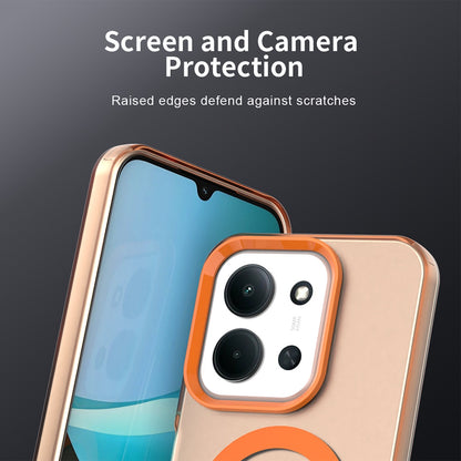 MagSafe Case for Xiaomi Poco C85 4G / Redmi 15C 5G / 15C 4G, Techsuit, CandyCase, Orange