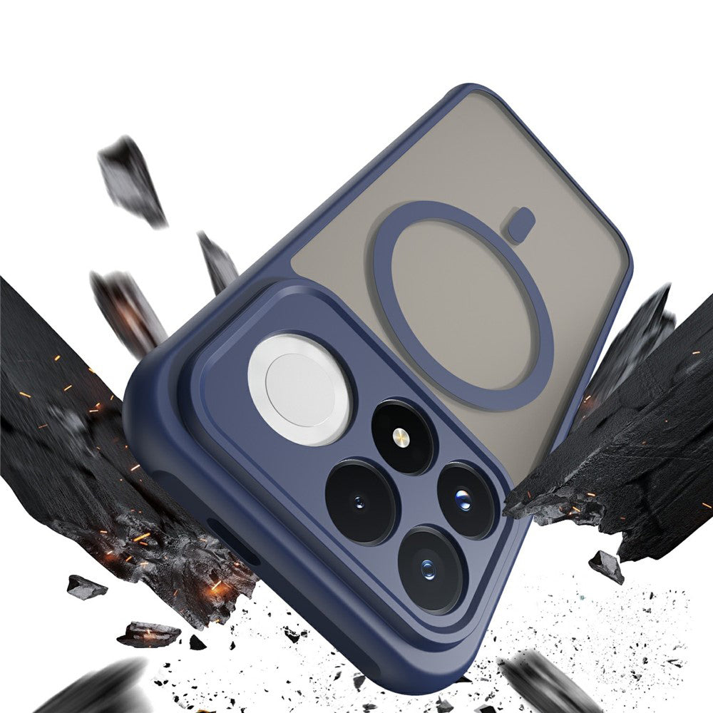 Θήκη MagSafe για Xiaomi Poco F9 Pro, Techsuit, HaloFrost II, Σκούρο μπλε