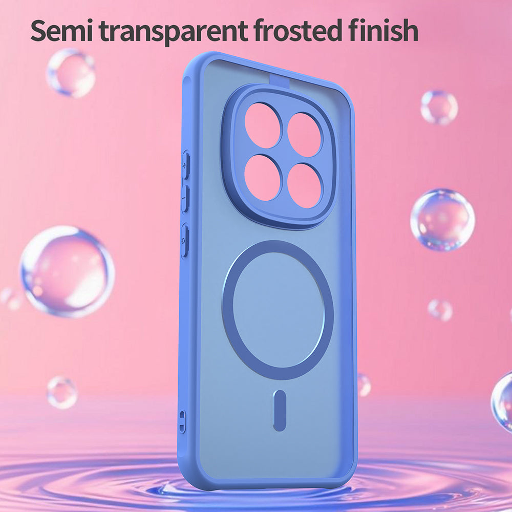 Θήκη MagSafe για Xiaomi Poco M8 Pro / Redmi Note 15 Pro+ 5G, Techsuit, HaloFrost II, Μπλε