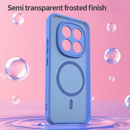 Θήκη MagSafe για Xiaomi Poco M8 Pro / Redmi Note 15 Pro+ 5G, Techsuit, HaloFrost II, Μπλε