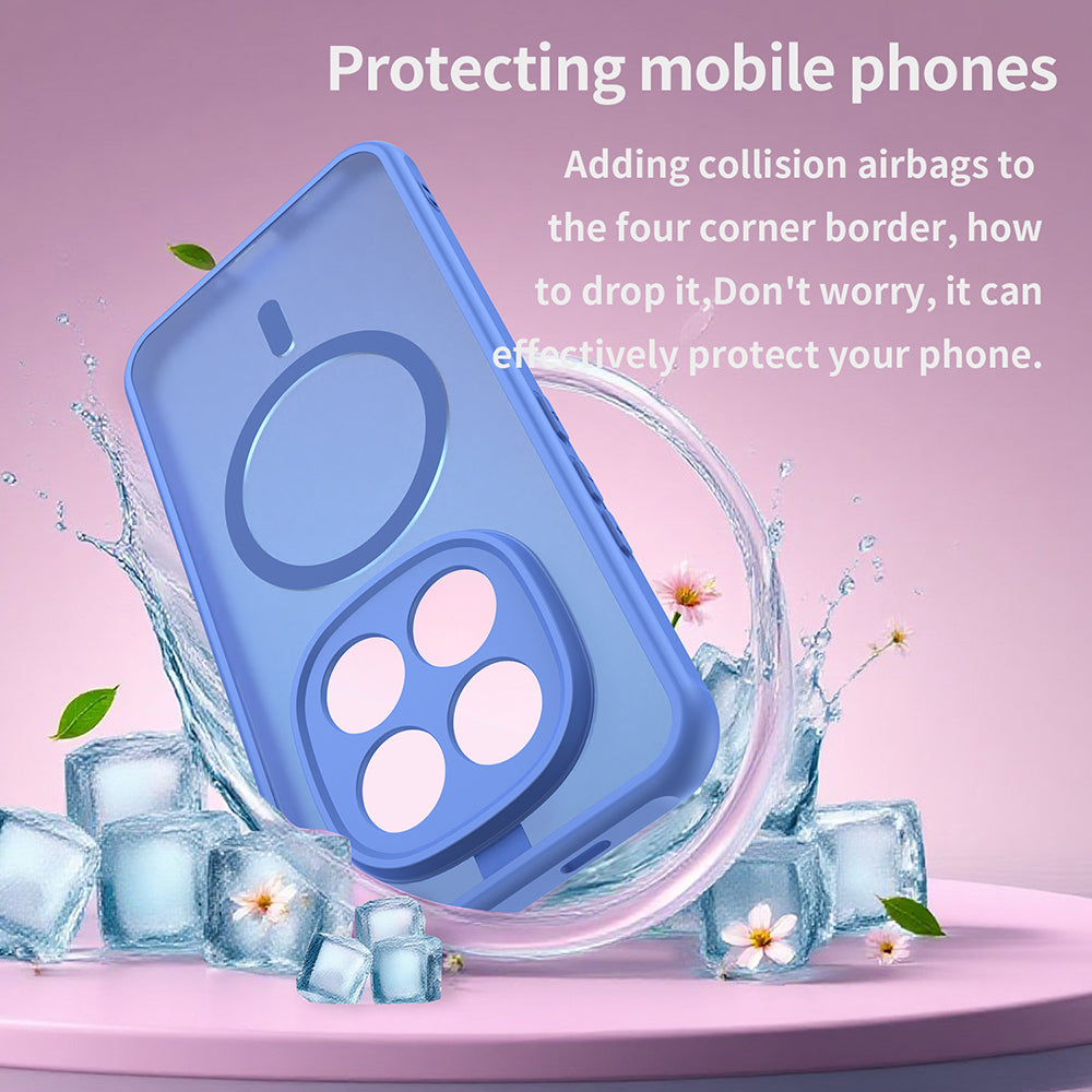 Θήκη MagSafe για Xiaomi Poco M8 Pro / Redmi Note 15 Pro+ 5G, Techsuit, HaloFrost II, Μπλε