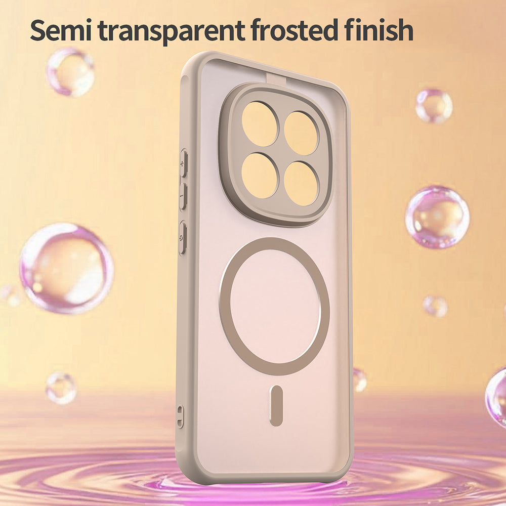 Θήκη MagSafe για Xiaomi Poco M8 Pro / Redmi Note 15 Pro+ 5G, Techsuit, HaloFrost II, Χρυσή