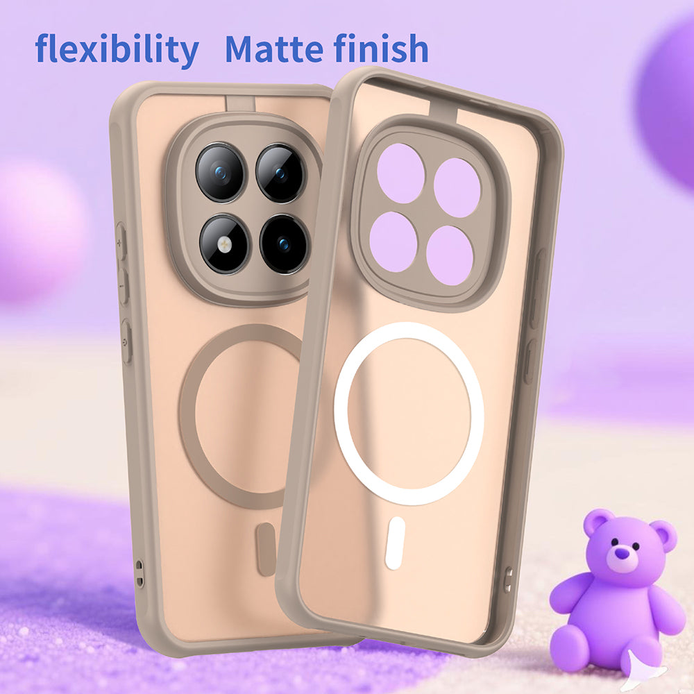Θήκη MagSafe για Xiaomi Poco M8 Pro / Redmi Note 15 Pro+ 5G, Techsuit, HaloFrost II, Χρυσή