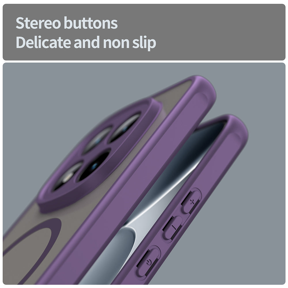 Θήκη MagSafe για Xiaomi Poco M8 Pro / Redmi Note 15 Pro+ 5G, Techsuit, HaloFrost II, Μωβ