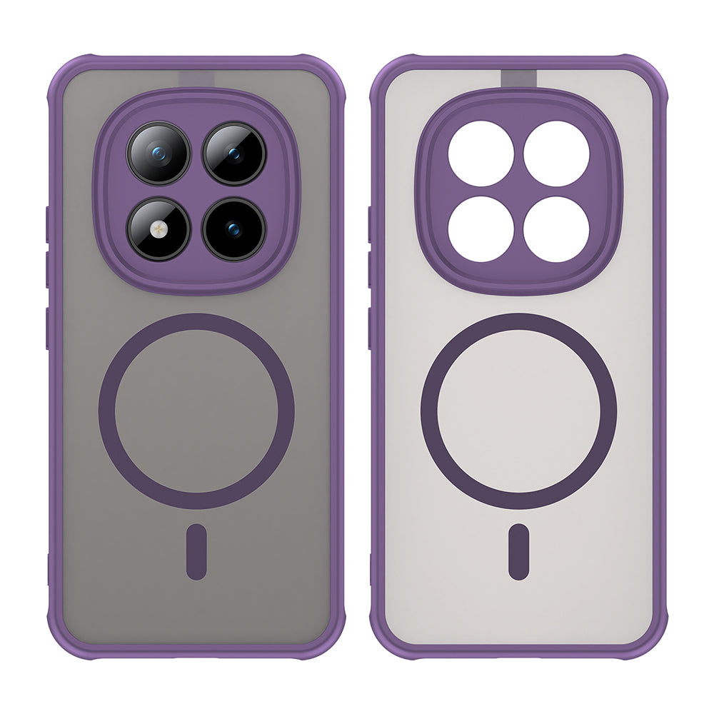 Θήκη MagSafe για Xiaomi Poco M8 Pro / Redmi Note 15 Pro+ 5G, Techsuit, HaloFrost II, Μωβ