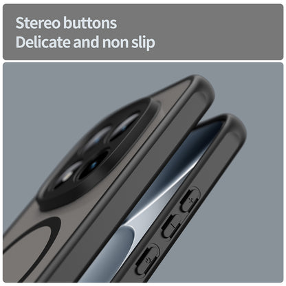 MagSafe Case for Xiaomi Poco M8 Pro / Redmi Note 15 Pro+ 5G, Techsuit, HaloFrost II, Black