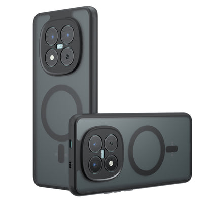 Θήκη MagSafe για Xiaomi Poco M8 Pro / Redmi Note 15 Pro+ 5G, Techsuit, PureFrost, Ματ Μαύρη