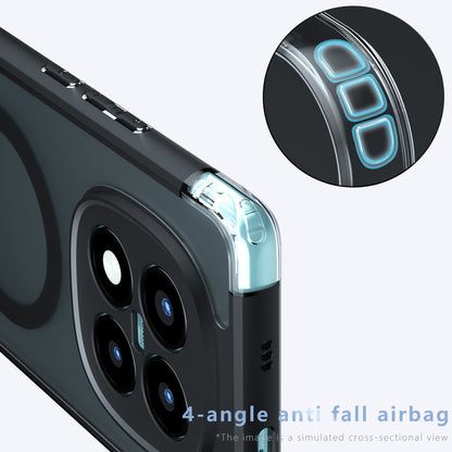 Θήκη MagSafe για Xiaomi Poco M8 Pro / Redmi Note 15 Pro+ 5G, Techsuit, PureFrost, Ματ Μαύρη