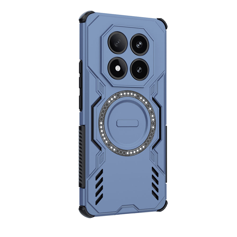 Θήκη MagSafe για Xiaomi Poco X7 / Redmi Note 14 Pro 5G, Techsuit, ArmorMag, Μπλε