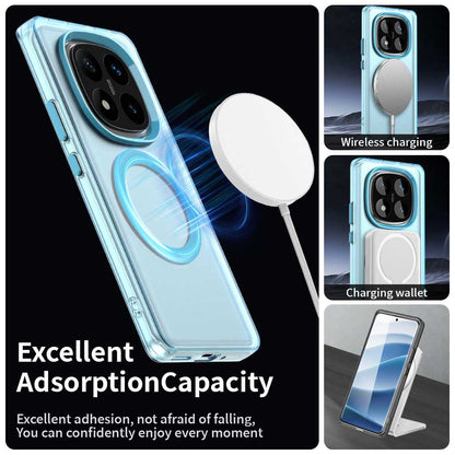 MagSafe Case for Xiaomi Poco X7 / Redmi Note 14 Pro 5G, Techsuit, CandyCase, Blue