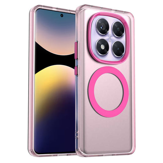 Θήκη MagSafe για Xiaomi Poco X7 / Redmi Note 14 Pro 5G, Techsuit, CandyCase, Ροζ