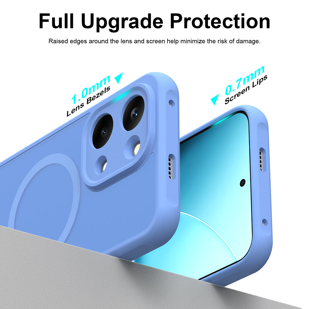 Θήκη MagSafe για Xiaomi Poco X8 Pro Max, Techsuit, HaloFrost II, Μπλε