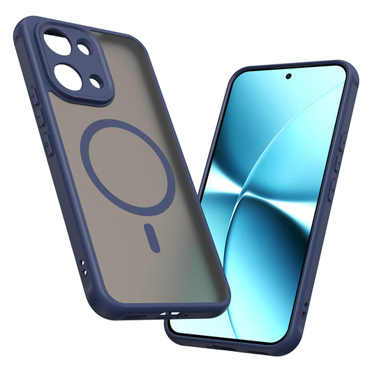Θήκη MagSafe για Xiaomi Poco X8 Pro Max, Techsuit, HaloFrost II, Μπλε Σκούρο