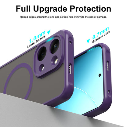 Θήκη MagSafe για Xiaomi Poco X8 Pro Max, Techsuit, HaloFrost II, Μωβ