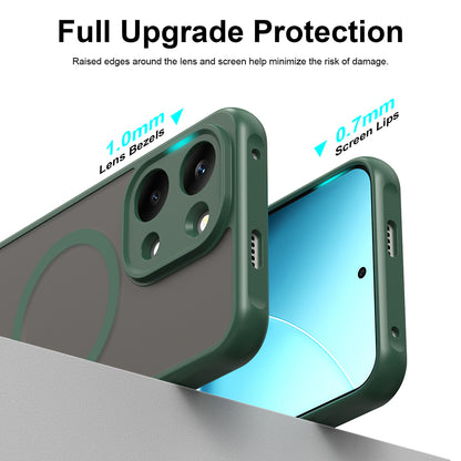 Θήκη MagSafe για Xiaomi Poco X8 Pro Max, Techsuit, HaloFrost II, Πράσινο