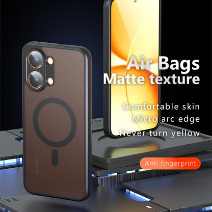 MagSafe Case for Xiaomi Poco X8 Pro Max, Techsuit, PureFrost, Satin Black