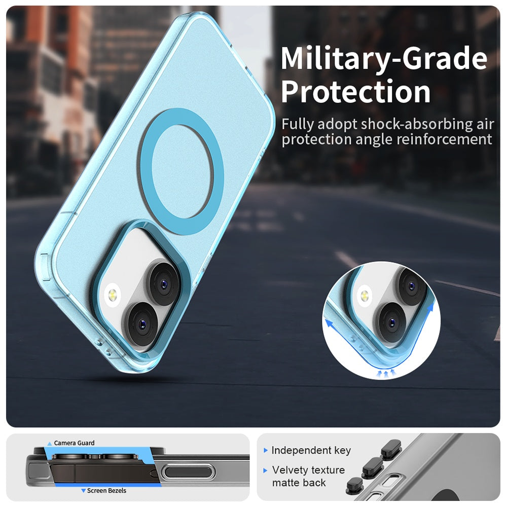 Θήκη MagSafe για Xiaomi Poco X8 Pro, Techsuit, CandyCase, Μπλε