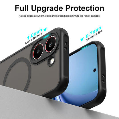 Θήκη MagSafe για Xiaomi Poco X8 Pro, Techsuit, HaloFrost II, Μαύρη