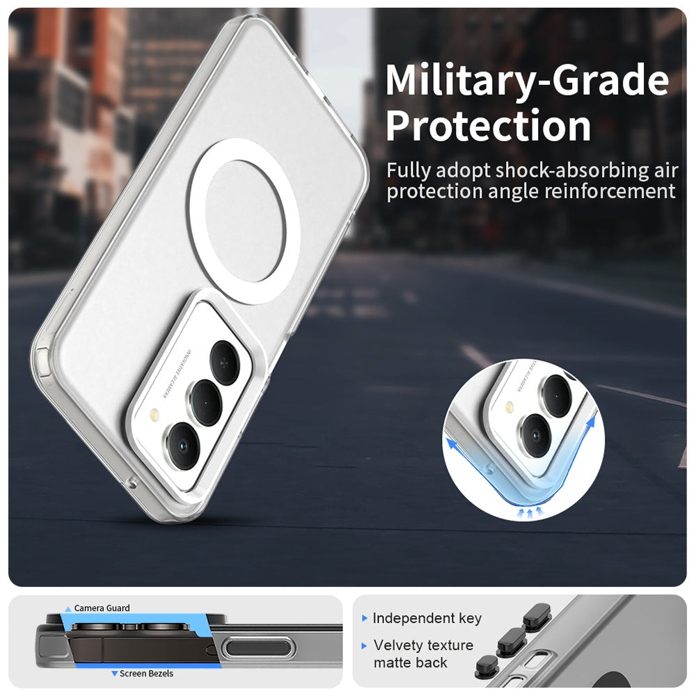 MagSafe Case for Xiaomi Redmi 15 5G / 15 4G, Techsuit, CandyCase, White