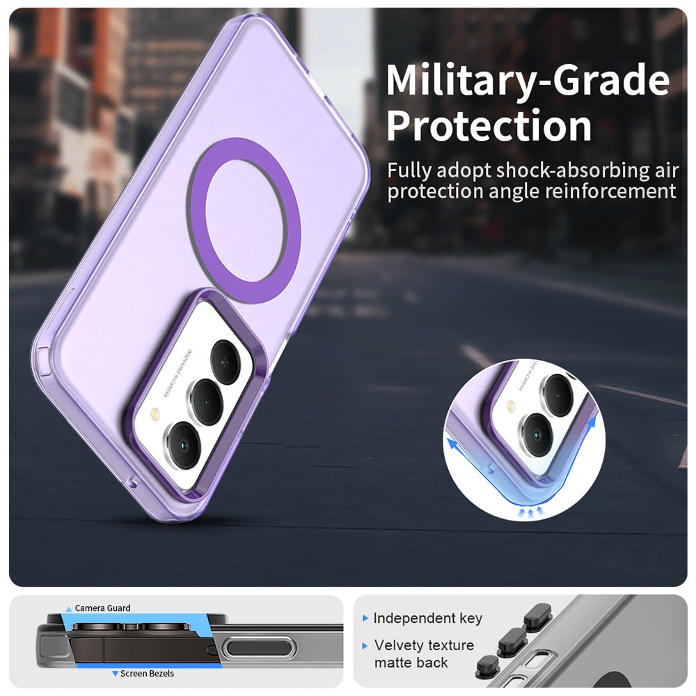 Θήκη MagSafe για Xiaomi Redmi 15 5G / 15 4G, Techsuit, CandyCase, Μωβ