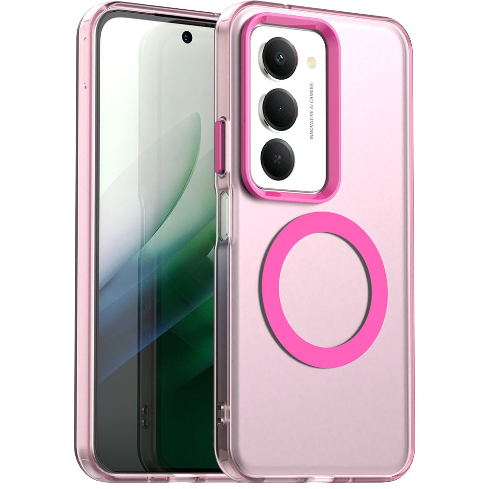 Θήκη MagSafe για Xiaomi Redmi 15 5G / 15 4G, Techsuit, CandyCase, Ροζ