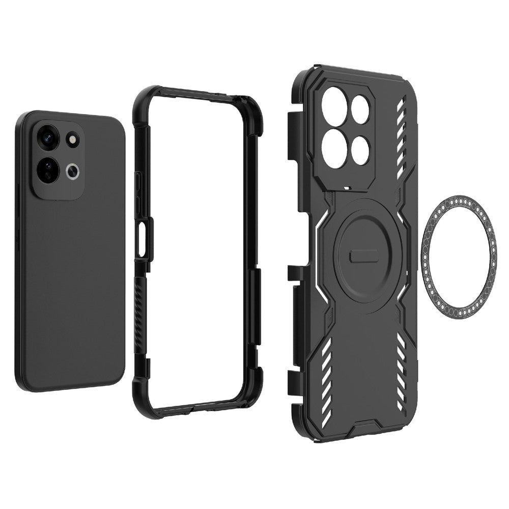Θήκη MagSafe για Xiaomi Redmi 17 5G / 17 4G, Techsuit, ArmorMag, Μπλε