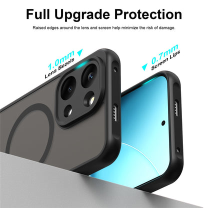Θήκη MagSafe για Xiaomi Redmi 17 5G / 17 4G, Techsuit, HaloFrost II, Μαύρη