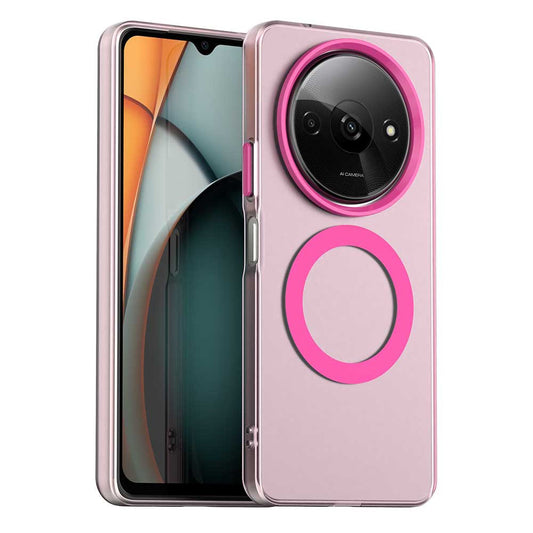 Θήκη MagSafe για Xiaomi Redmi A3x / A3, Techsuit, CandyCase, Ροζ
