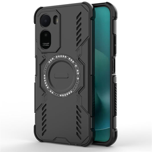 Θήκη MagSafe για Xiaomi Redmi A7 Pro 4G, Techsuit, ArmorMag, Μαύρο