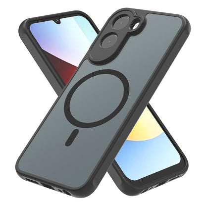MagSafe Case for Xiaomi Redmi A7 Pro 4G, Techsuit, HaloFrost II, Black