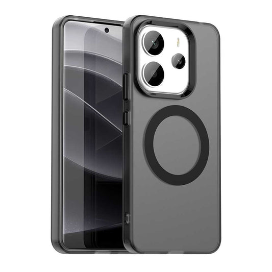 Θήκη MagSafe για Xiaomi Redmi Note 14 4G (Περιφερειακή), Techsuit, CandyCase, Μαύρη