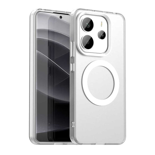 Θήκη MagSafe για Xiaomi Redmi Note 14 4G (Standard), Techsuit, CandyCase, Λευκό
