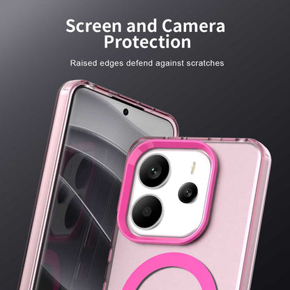 Θήκη MagSafe για Xiaomi Redmi Note 14 4G (Standard), Techsuit, CandyCase, Ροζ