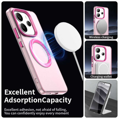 Θήκη MagSafe για Xiaomi Redmi Note 14 4G (Standard), Techsuit, CandyCase, Ροζ