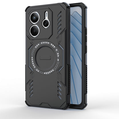 MagSafe Case for Xiaomi Redmi Note 14 5G, Techsuit, ArmorMag, Black