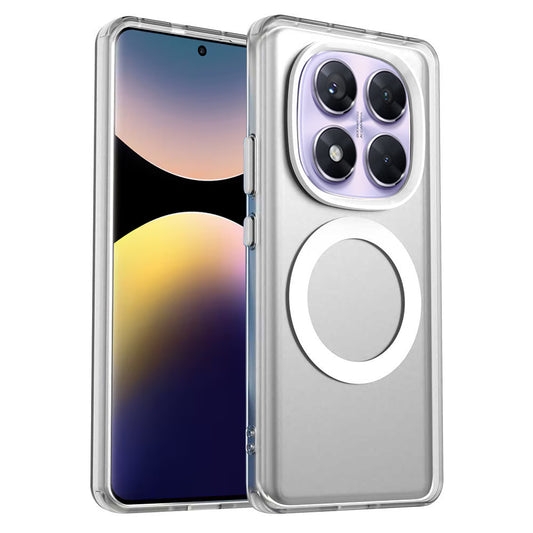 Θήκη MagSafe για Xiaomi Redmi Note 14 Pro 4G, Techsuit, CandyCase, Λευκό