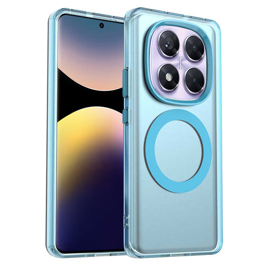 Θήκη MagSafe για Xiaomi Redmi Note 14 Pro 4G, Techsuit, CandyCase, Μπλε