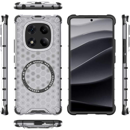 MagSafe Case for Xiaomi Redmi Note 14 Pro 4G, Techsuit, HoneyComb Shield, White