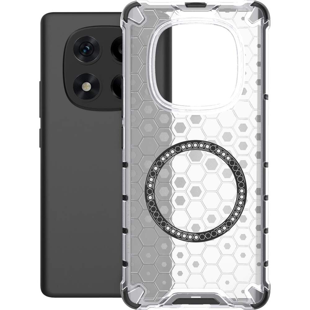Θήκη MagSafe για Xiaomi Redmi Note 14 Pro+ 5G, Techsuit, HoneyComb Shield, Λευκό