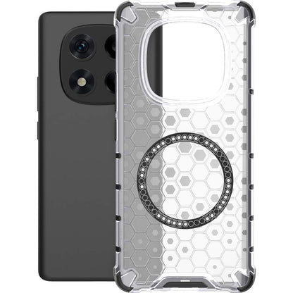 Θήκη MagSafe για Xiaomi Redmi Note 14 Pro+ 5G, Techsuit, HoneyComb Shield, Λευκό