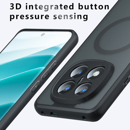 MagSafe Case for Xiaomi Redmi Note 14 Pro+ 5G, Techsuit, PureFrost, Black