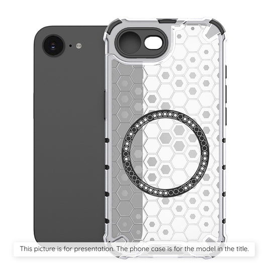 Θήκη MagSafe για Xiaomi Redmi Note 14S, Techsuit, HoneyComb Shield, Λευκή