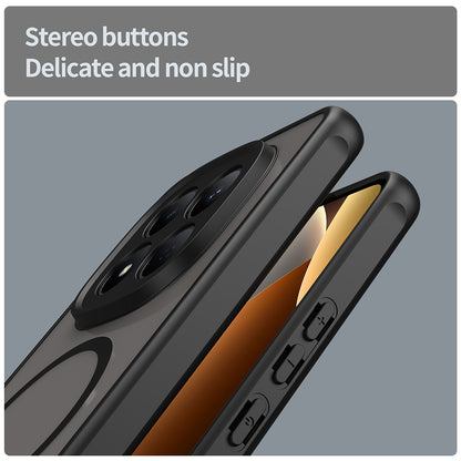 Θήκη MagSafe για Xiaomi Redmi Note 15 Pro 4G, Techsuit, HaloFrost II, Μαύρη