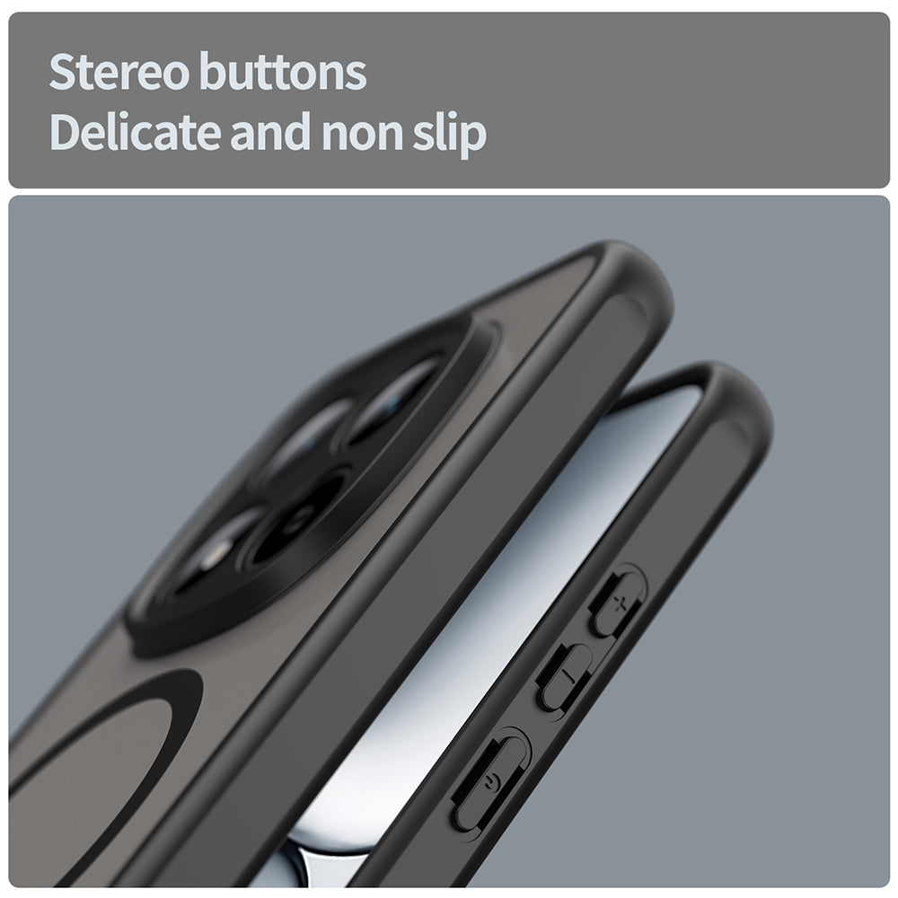 Θήκη MagSafe για Xiaomi Redmi Note 15 Pro 5G, Techsuit, HaloFrost II, Μαύρη