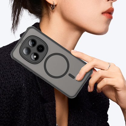 Θήκη MagSafe για Xiaomi Redmi Note 15 Pro 5G, Techsuit, HaloFrost II, Μαύρη