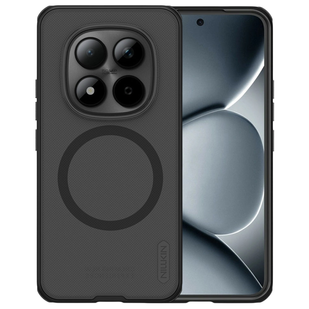 Θήκη MagSafe για Xiaomi Redmi Note 15 Pro+ 5G, Nillkin, Super Shield Pro, Μαύρη Διαφανής