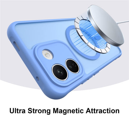 MagSafe Case for Xiaomi Redmi Note 17 4G / Note 17 5G, Techsuit, HaloFrost II, Blue